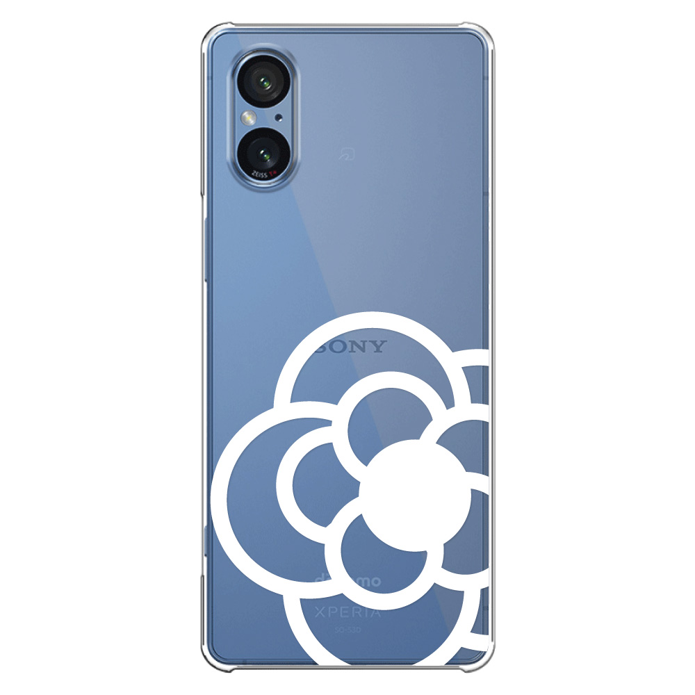 Xperia 5 V ケース SO-53D スマホ カバー クリア イラスト Xperia5V