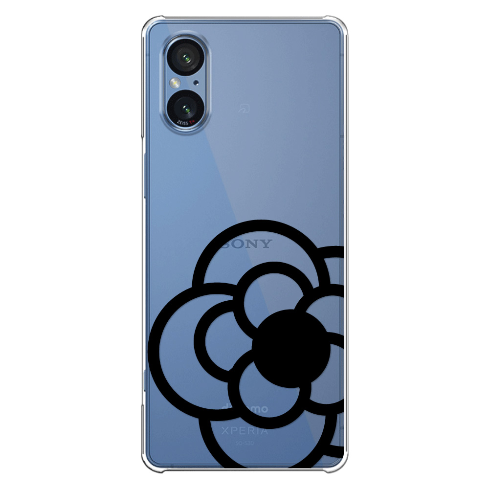 Xperia 5 V ケース SO-53D スマホ カバー クリア イラスト Xperia5V