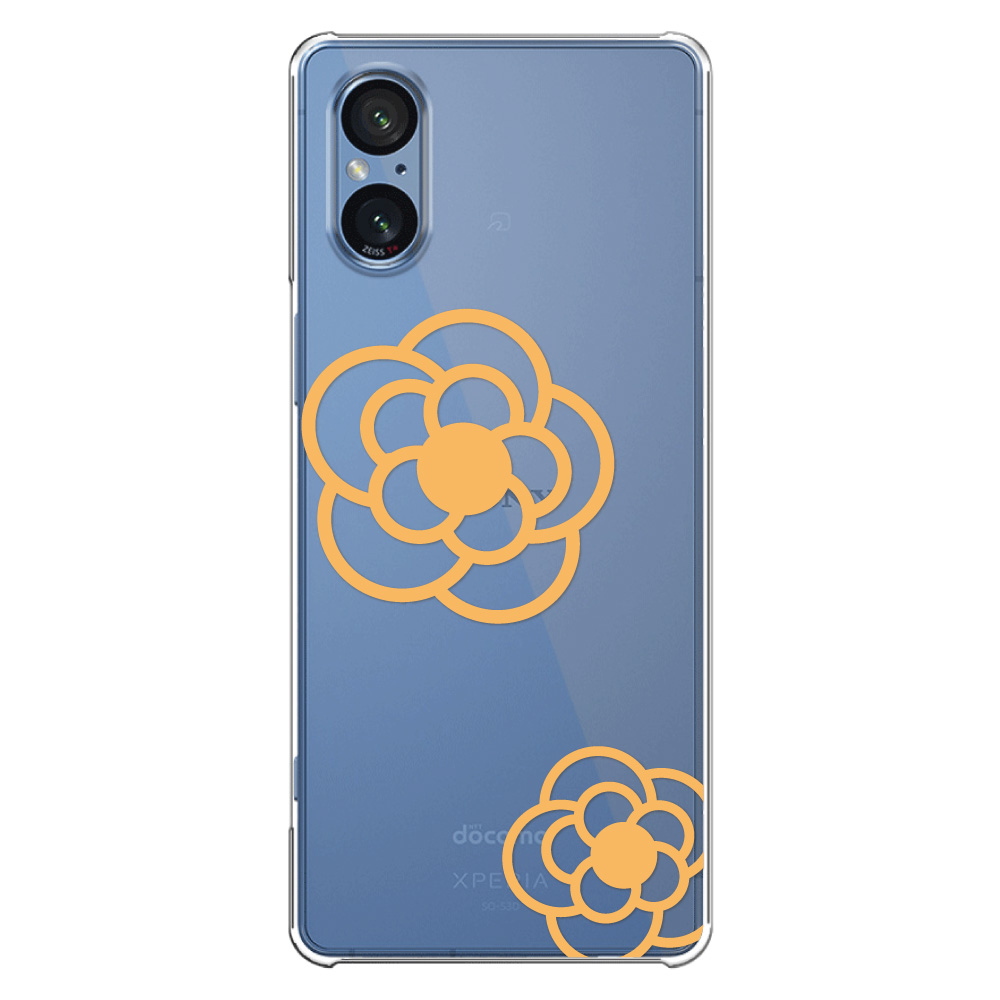 Xperia 5 V ケース SO-53D スマホ カバー クリア イラスト Xperia5V