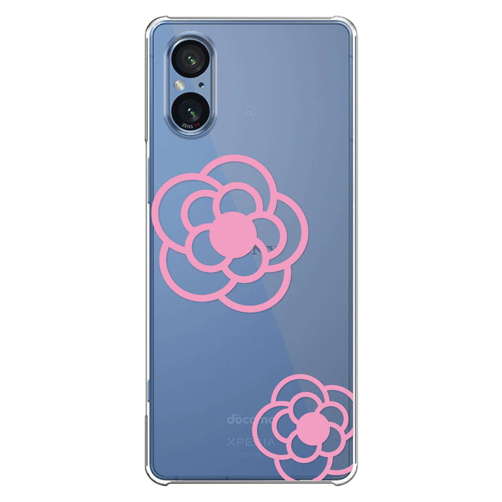 Xperia 5 V ケース SO-53D スマホ カバー クリア イラスト Xperia5V
