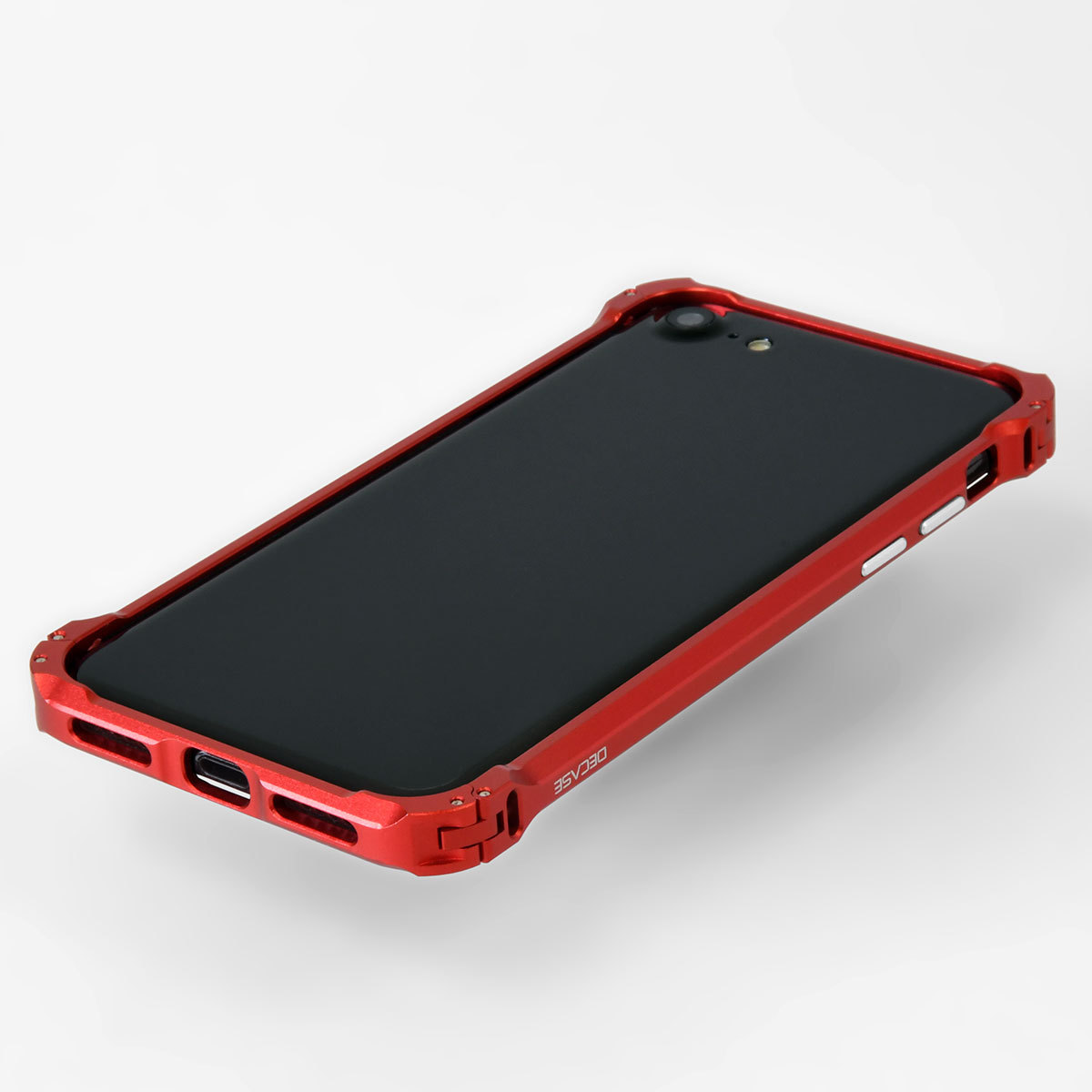 DECASE iPhone SE3 / SE2 / 7 / 8 アルミニウム バンパー 取付工具不要 ケース ディケース アイフォン テン｜croy｜02