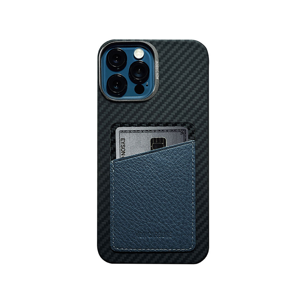 カーボンファイバー ケース iPhone 12 / 12 Pro バリスティックケブラー monCarbone HOVERSKIN モンカーボン ホバースキン アイフォン |  | 04