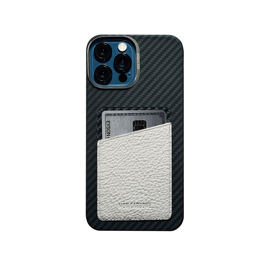 カーボンファイバー ケース iPhone 12 / 12 Pro バリスティックケブラー monCarbone HOVERSKIN モンカーボン ホバースキン アイフォン |  | 02