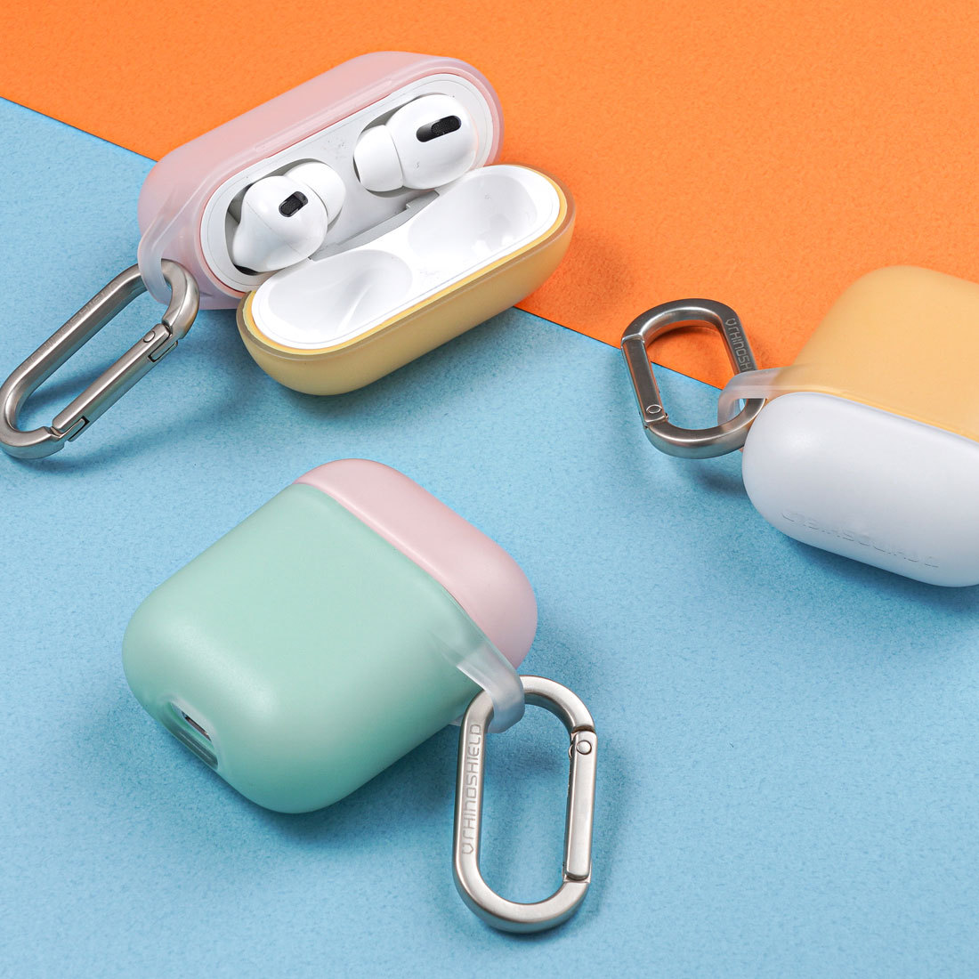 AirPods 耐衝撃 ケース RhinoShield ライノシールド エイアポッズ