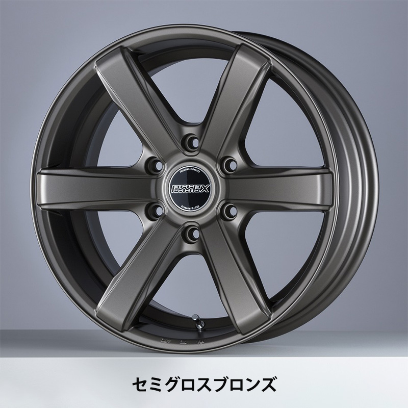 ESSEX（エセックス） 【タイヤホイールセット】EC-18インチ 7.5J+38