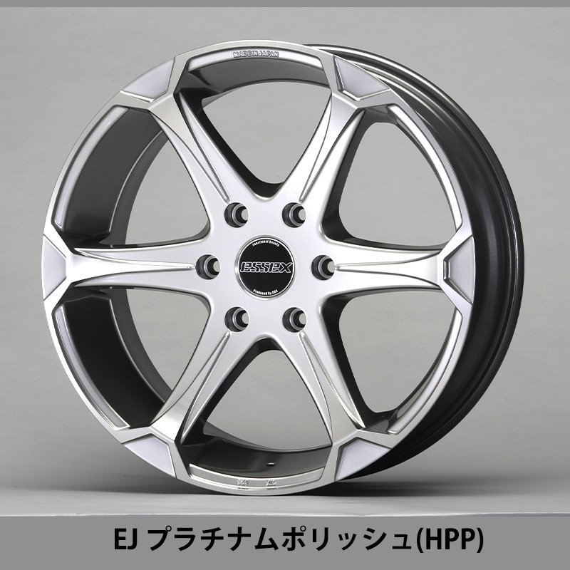 ESSEX（エセックス） 【タイヤホイールセット】EJ-17インチ 7J＋43
