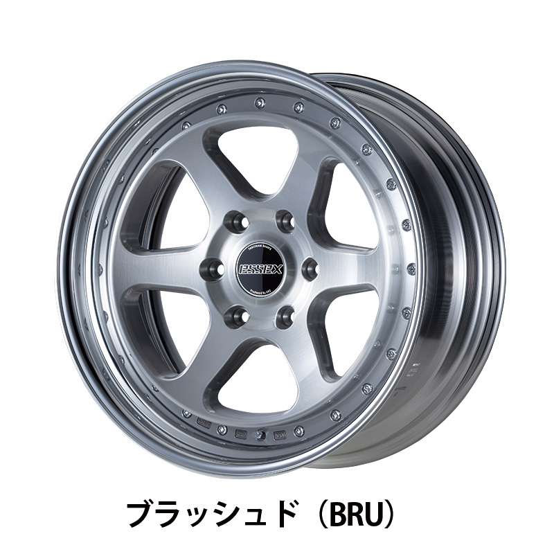 ESSEX（エセックス） 【タイヤホイールセット】EL-17インチ 6.5J〜9.5J