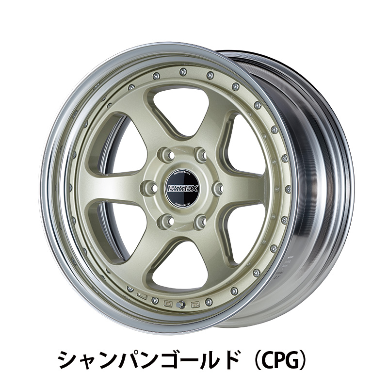 ESSEX（エセックス） 【タイヤホイールセット】EL-17インチ 6.5J〜9.5J