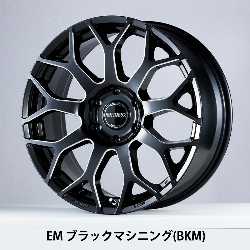 ESSEX（エセックス） 【タイヤホイールセット】EM-18インチ 8J＋38