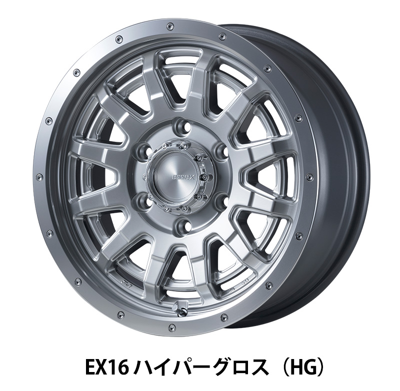 ESSEX（エセックス） 【タイヤホイールセット】EX-16インチ 6.5J+38