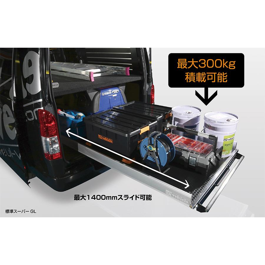 ユーアイビークル（Uivehicle）□スライドフロア□ハイエース ナロー用  1型〜８型対応□各種ベッドキット対応有/無□個人宅配送不可（西濃運輸支店止め商品） : ui-2133-01-02-03 :  CRSオフィシャルショップ カスタムパーツ - 通販 - Yahoo!ショッピング