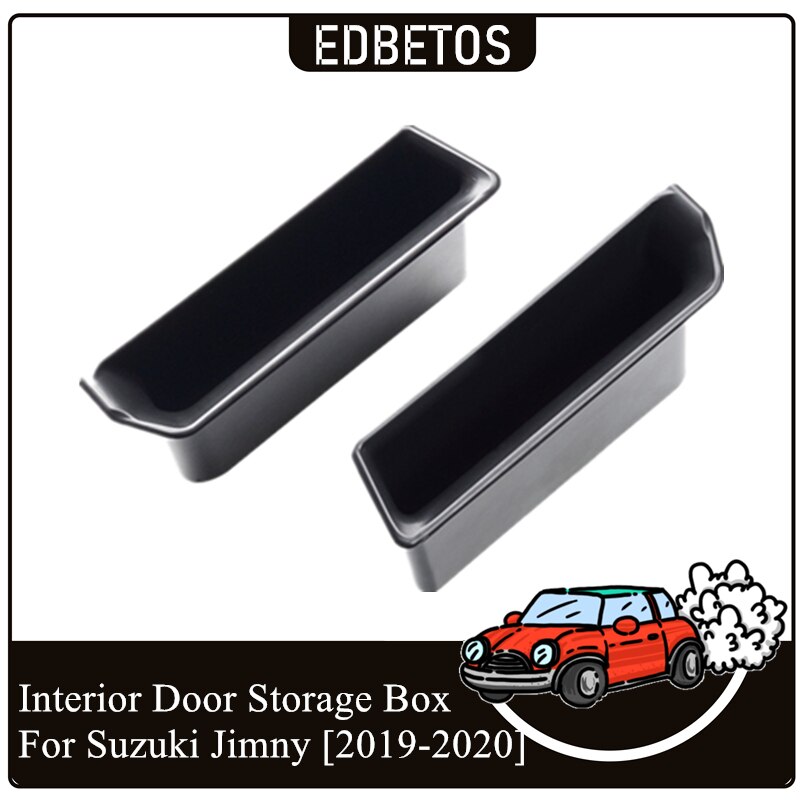 ドアハンドル収納ボックスジムニー 2019 2020 スズキジムニー用インテリアドアハンドル収納バレルジムニー車収納プラスチックボックス