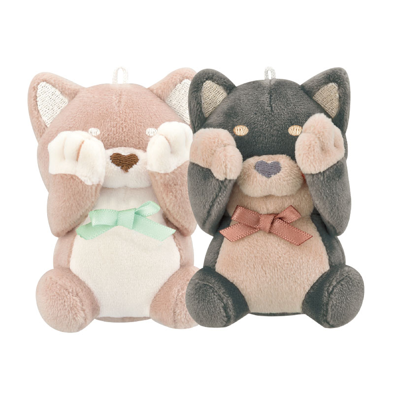 ☆セール 特別価格☆ 目かくし ニコぬいキーホルダー ぬいぐるみ