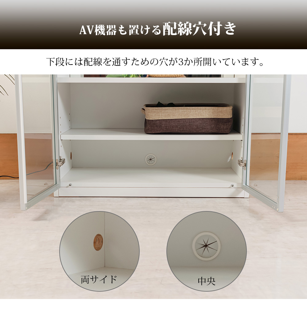 高級 コレクションボード 壁面収納 ガラスキャビネット ガラスケース キュリオケース