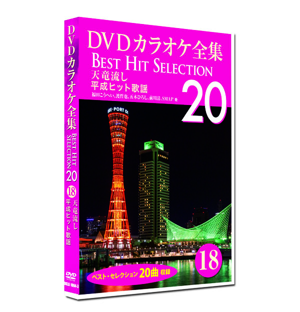 新品 DVD カラオケ全集18 BEST HIT SELECTION 平成ヒット歌謡 (DVD) DKLK-1004-3