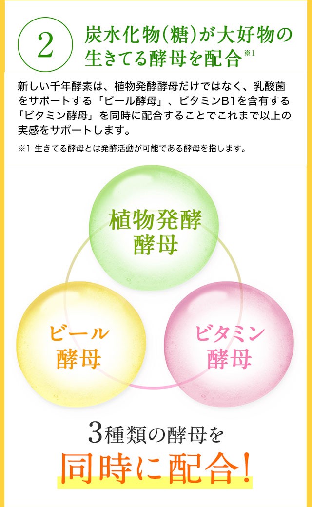 千年酵素 酵素サプリ 生酵素 野草酵素 ダイエットサプリ 3箱セット 乳酸菌 野菜酵素 サプリメント 消化酵素 酵母 発酵エキス やさい 30包