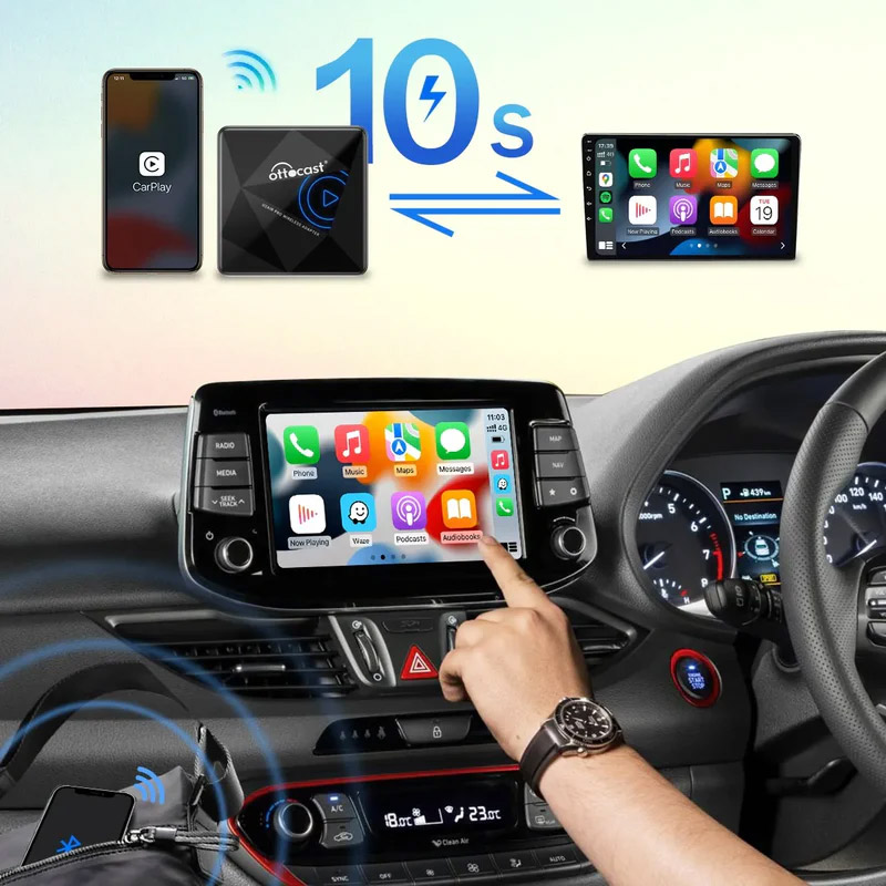 Ottocast(オットキャスト) U2-AIR PRO CP82 CarPlay ワイヤレス