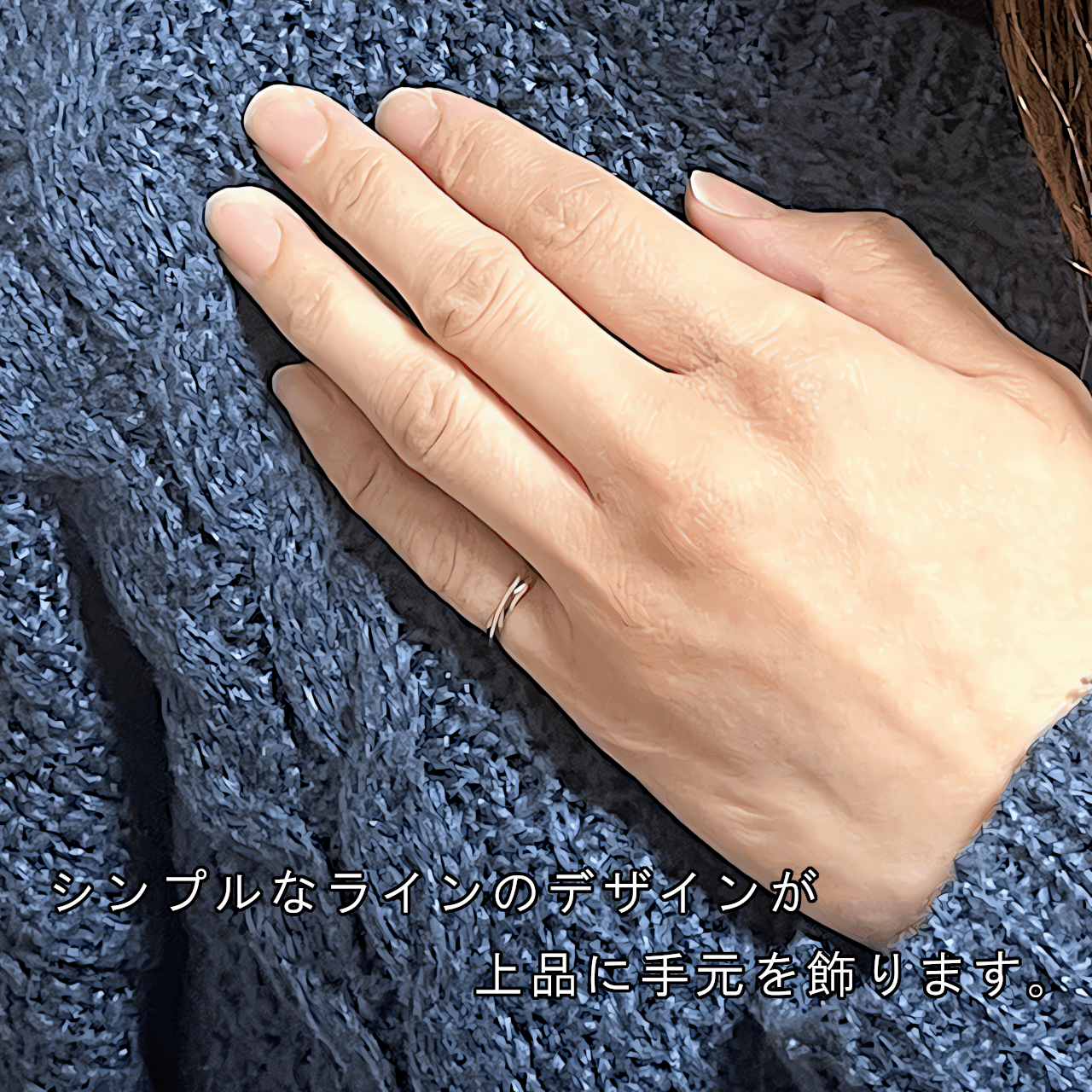 1号 3号 5号 ピンキーリング シルバー925 スターリングシルバー 指輪