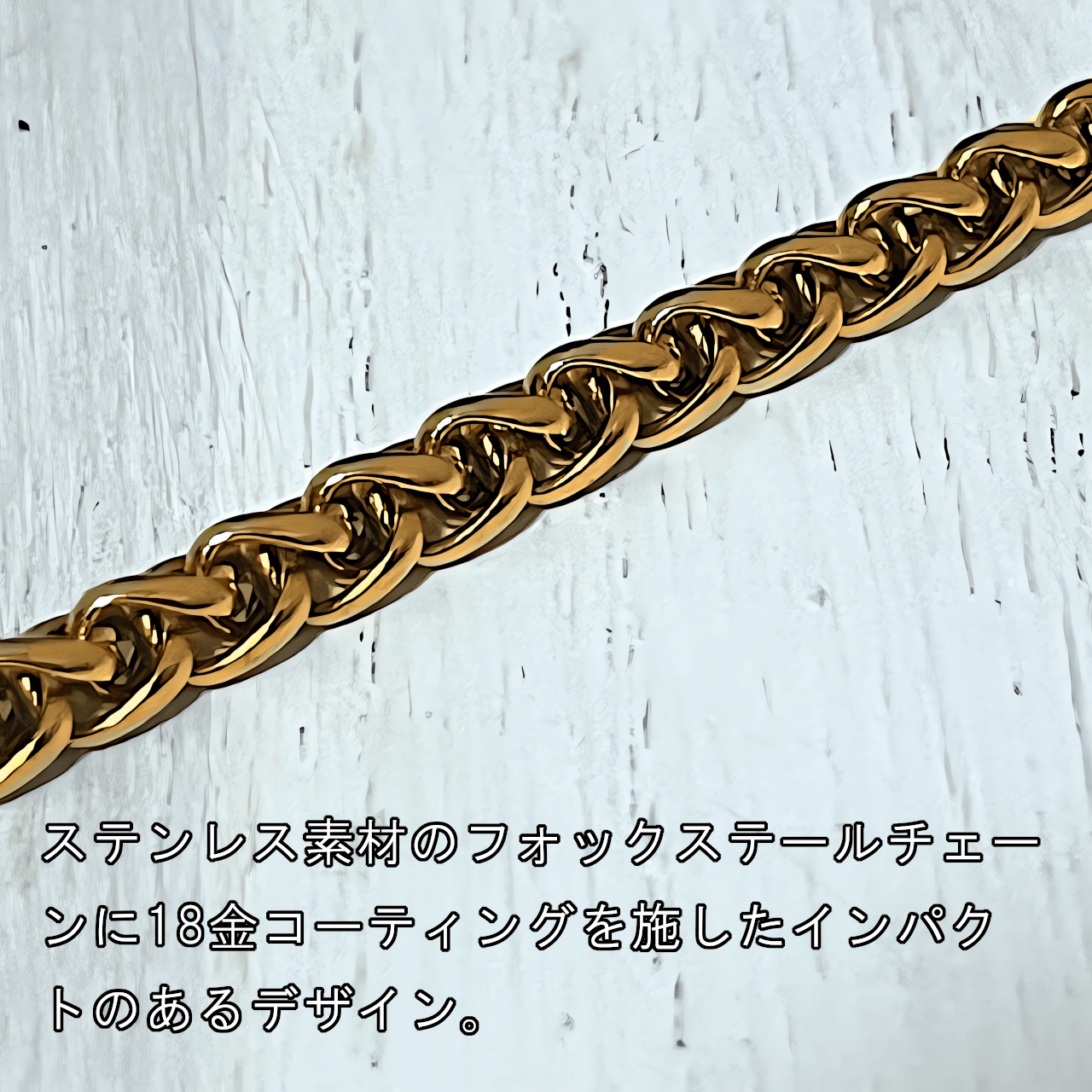 ブレスレット 18金コーティング レディース ...の詳細画像2