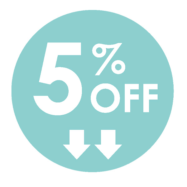 クールスタイルの「期間限定!SHIRO商品5%OFFクーポン!」のクーポン