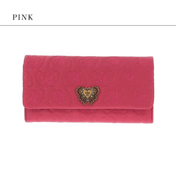 ANNA SUI アナスイ 財布 長財布 被せ長財布 レディース 羊革