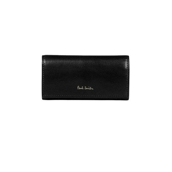 未使用✨️ポールスミス レザー 4連 キーケース ベジタン ブラック メンズ Paul Smith ポールスミス キーケース 4連キーケース ベジタン