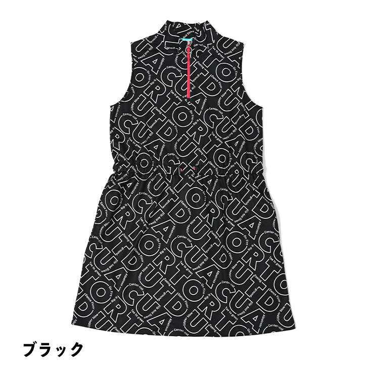 ゴルフ ワンピース（袖タイプ：ノースリーブ）｜レディース