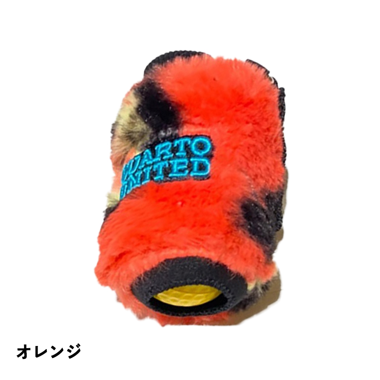 Cuarto UNITED（クアルトユナイテッド） ヒョウ柄ファーボールケース