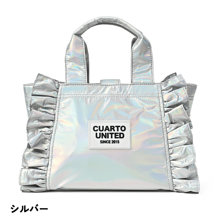 Cuarto UNITED（クアルトユナイテッド） メタリックフリルカートバッグ