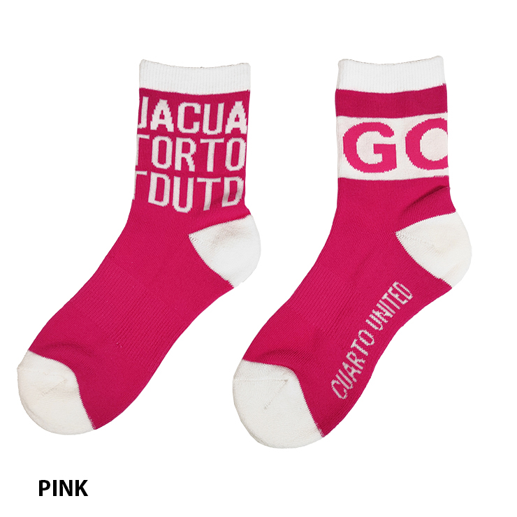 クルーソックス アシンメトリー GOLFロゴ レディース クアルトユナイテッド ゴルフウェア 22SS | Cuarto UNITED | 02