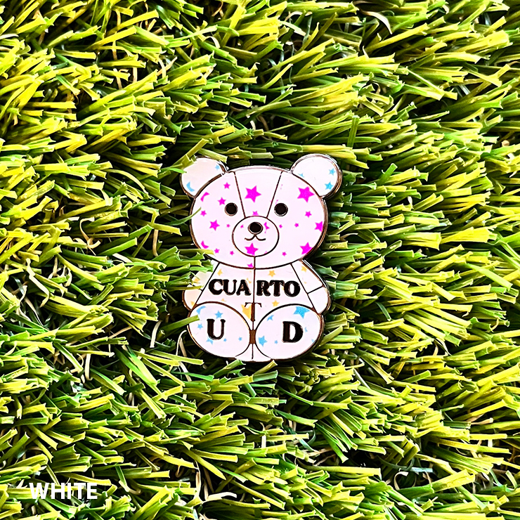 ゴルフマーカー マグネット式 ハットクリップ 熊(クマ) クアルトユナイテッド ゴルフグッズ 22FW | Cuarto UNITED | 01