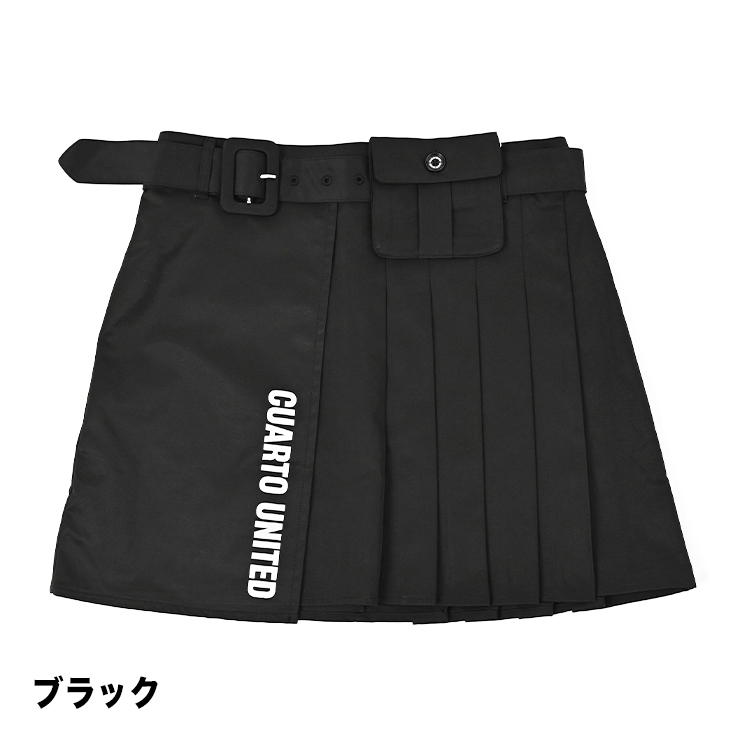 Cuarto UNITED（クアルトユナイテッド） ベルトミニウエストポーチ付き