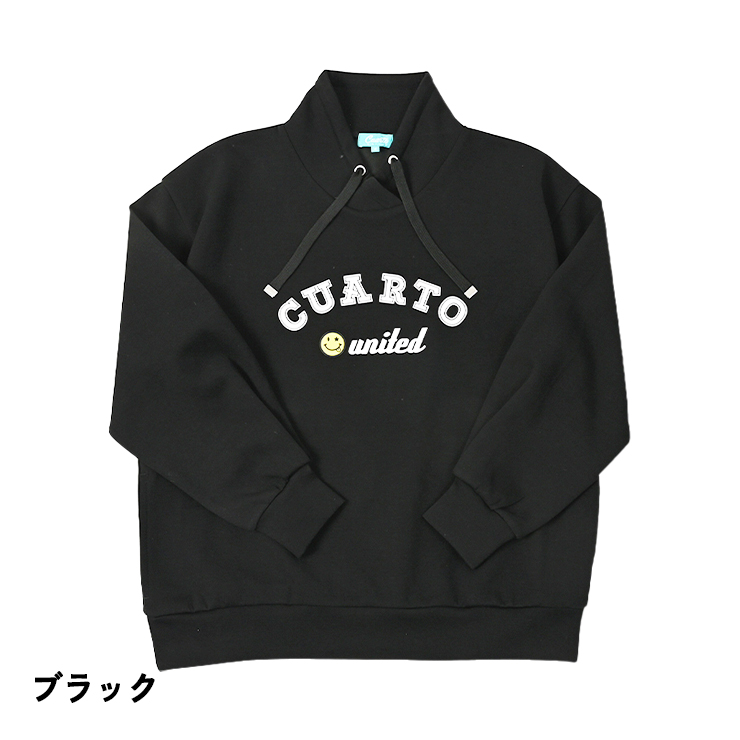 Cuarto UNITED（クアルトユナイテッド） スタンドネックスウェット