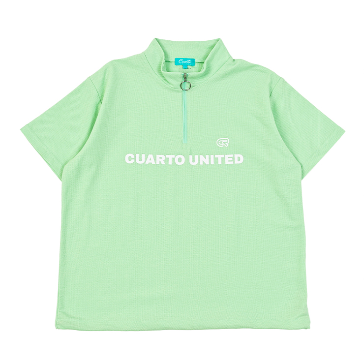 Cuarto UNITED（クアルトユナイテッド） ハーフジップオーバーサイズ