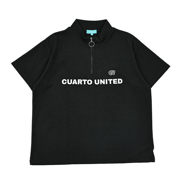 Cuarto UNITED（クアルトユナイテッド） ハーフジップオーバーサイズ
