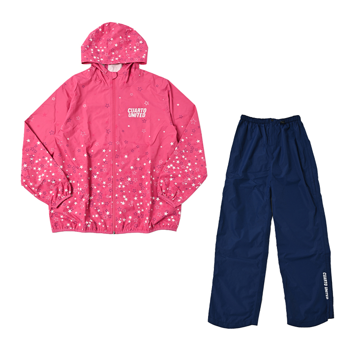 Cuarto UNITED（クアルトユナイテッド） レインウェア セットアップ
