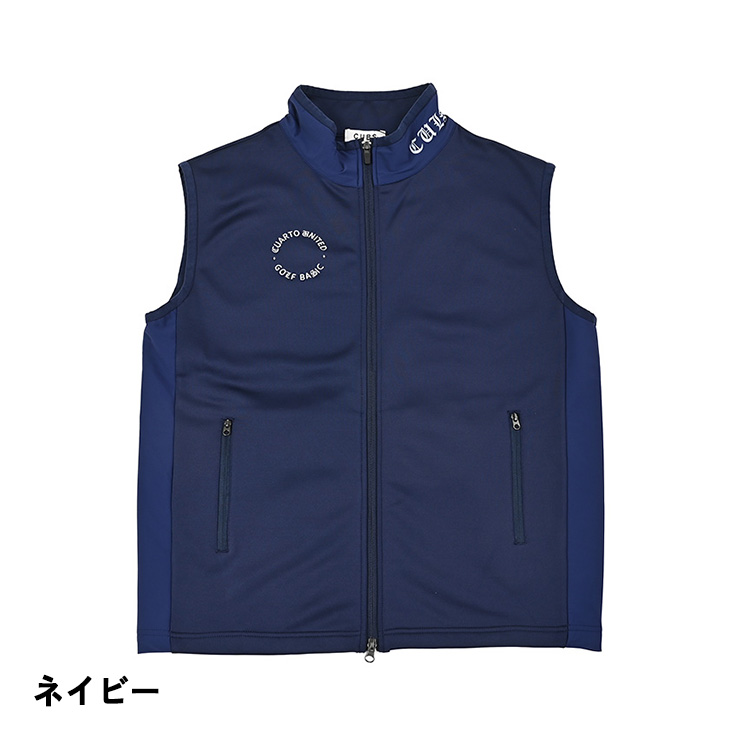 Cuarto UNITED（クアルトユナイテッド） ボンディングフリースベスト