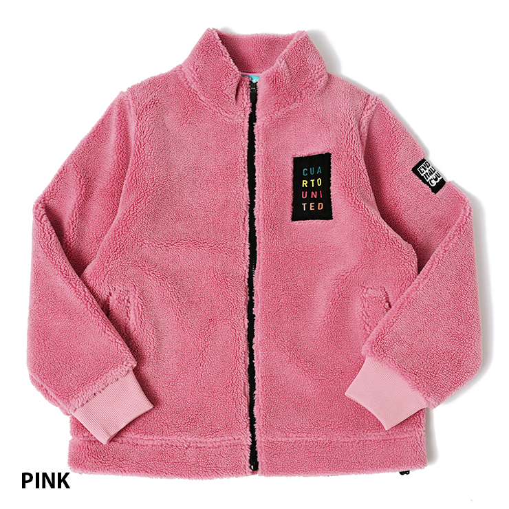 Cuarto UNITED（クアルトユナイテッド） ボアジャケット ジップアップ