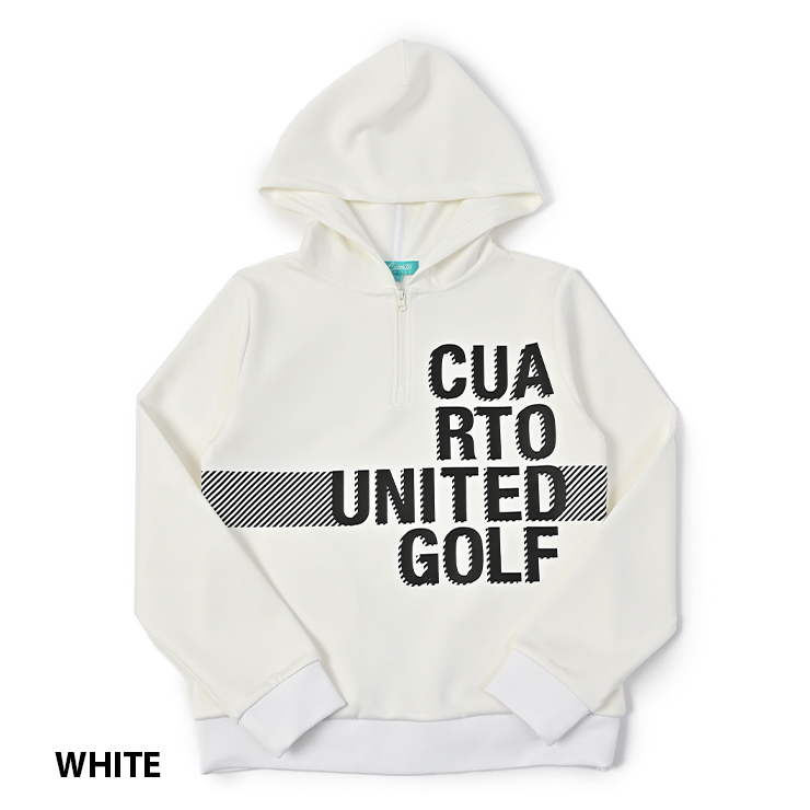 Cuarto UNITED（クアルトユナイテッド） ハーフジップパーカー