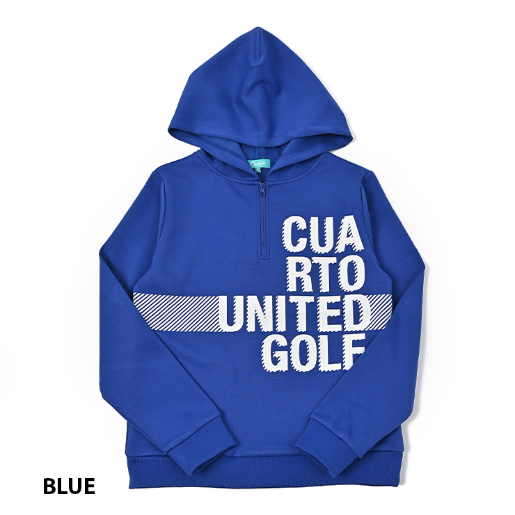 Cuarto UNITED（クアルトユナイテッド） ハーフジップパーカー