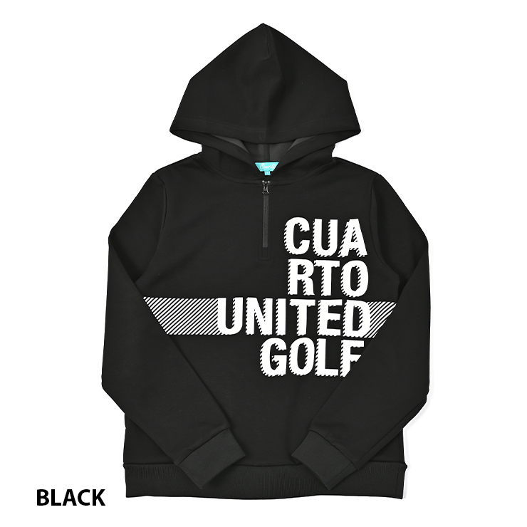 Cuarto UNITED（クアルトユナイテッド） ハーフジップパーカー