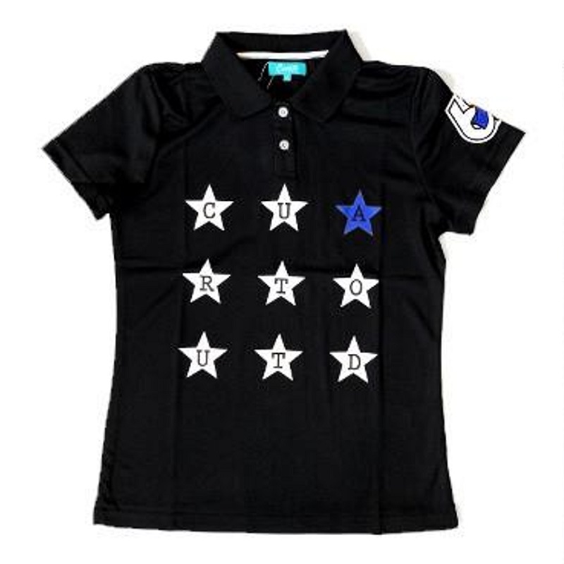 ☆Cuarto UNITED☆裏起毛シャツ☆白黒☆M
