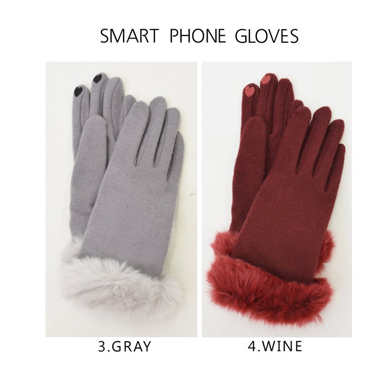 手袋　スマホ対応