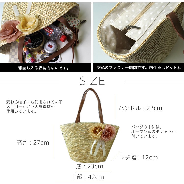 かごバッグ　バスケット　リゾート　海