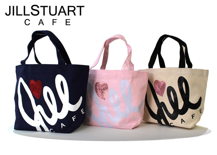 数量限定 ジルスチュアート JILL STUART エコ ロゴ JILL CAFE コットン