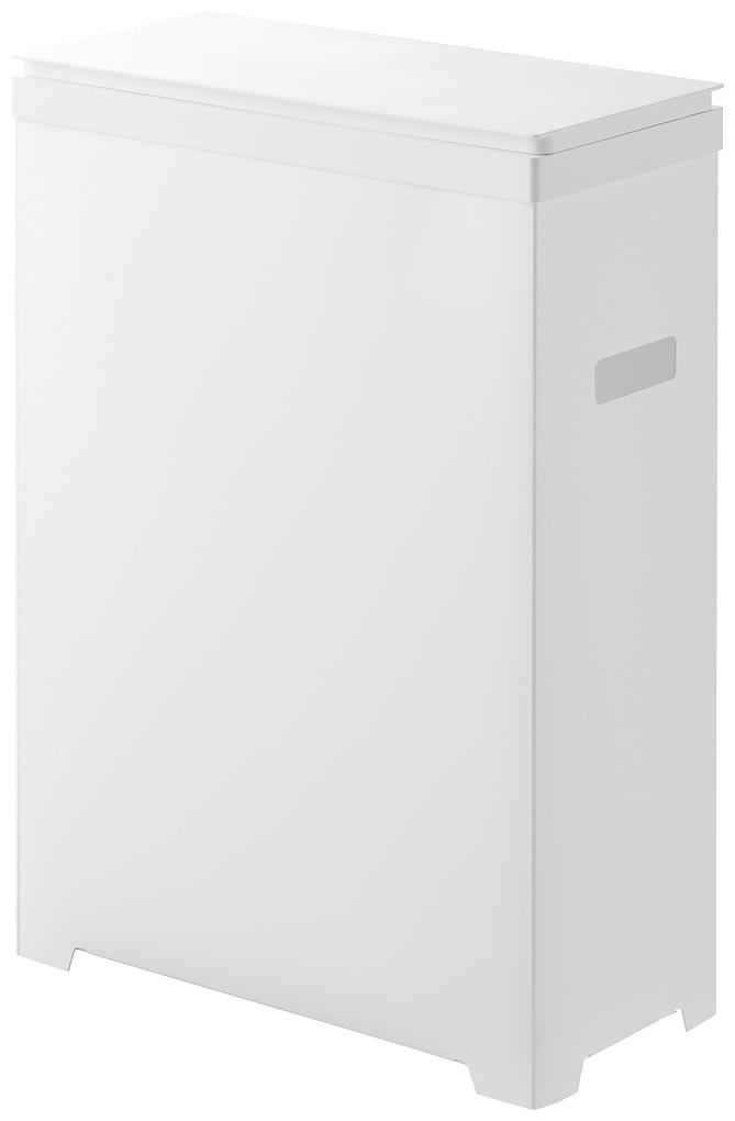 45L スリムごみ箱 ナチュラル色 幅25cm tower ゴミ箱 スリム 45リットル おしゃれ 分別 横型 35l 45l