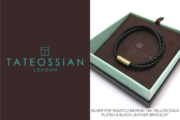 タテオシアンTATEOSSIANシルバー925金具編込みレザーコンビブレスレット TATEOSSIAN ブランド アクセサリー タテオシアン シルバー