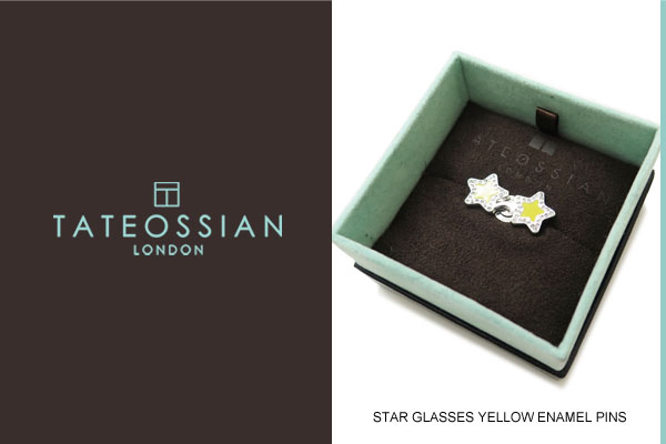 TATEOSSIAN X ELTON JOHN タテオシアン スターメガネピンズ
