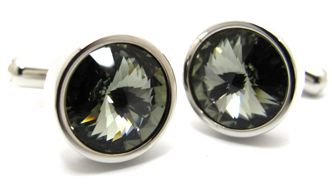 クリスタルガラス センプリチェ1カフス カフスボタン カフリンクス 男性 結婚式 プレゼント おしゃれ スーツ アクセサリ 好感度 目立つ カラバリ 日本製 | SWAROVSKI | 04