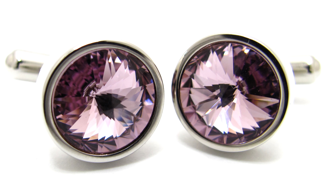 クリスタルガラス センプリチェ1カフス カフスボタン カフリンクス 男性 結婚式 プレゼント おしゃれ スーツ アクセサリ 好感度 目立つ カラバリ 日本製 | SWAROVSKI | 03